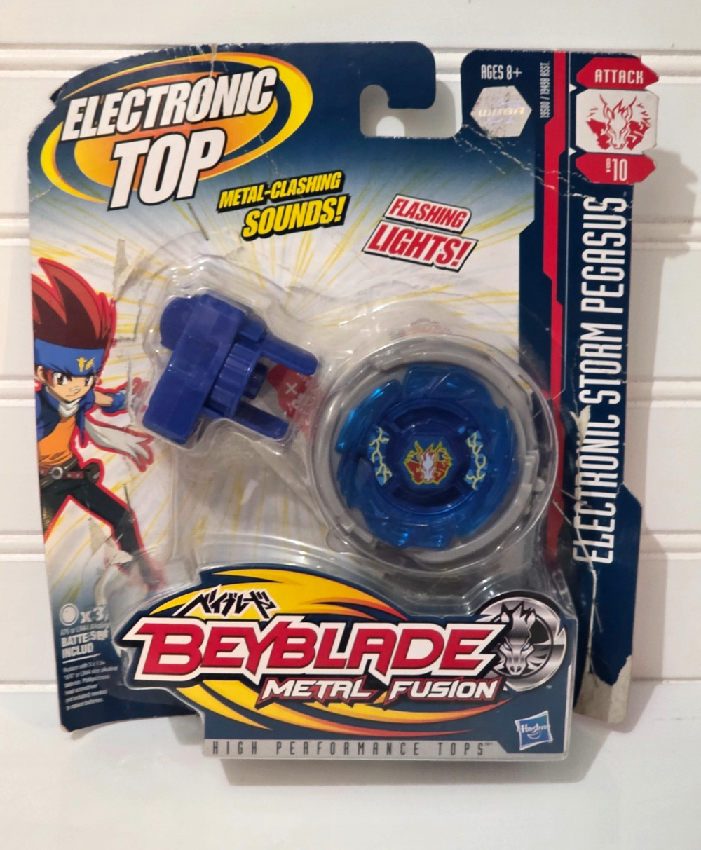 Beyblade Metal Fusion Electronic Storm Pegasus B10 2009 Open